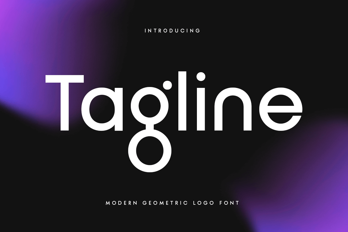 Tagline - Logo Font – Sensatype Studio
