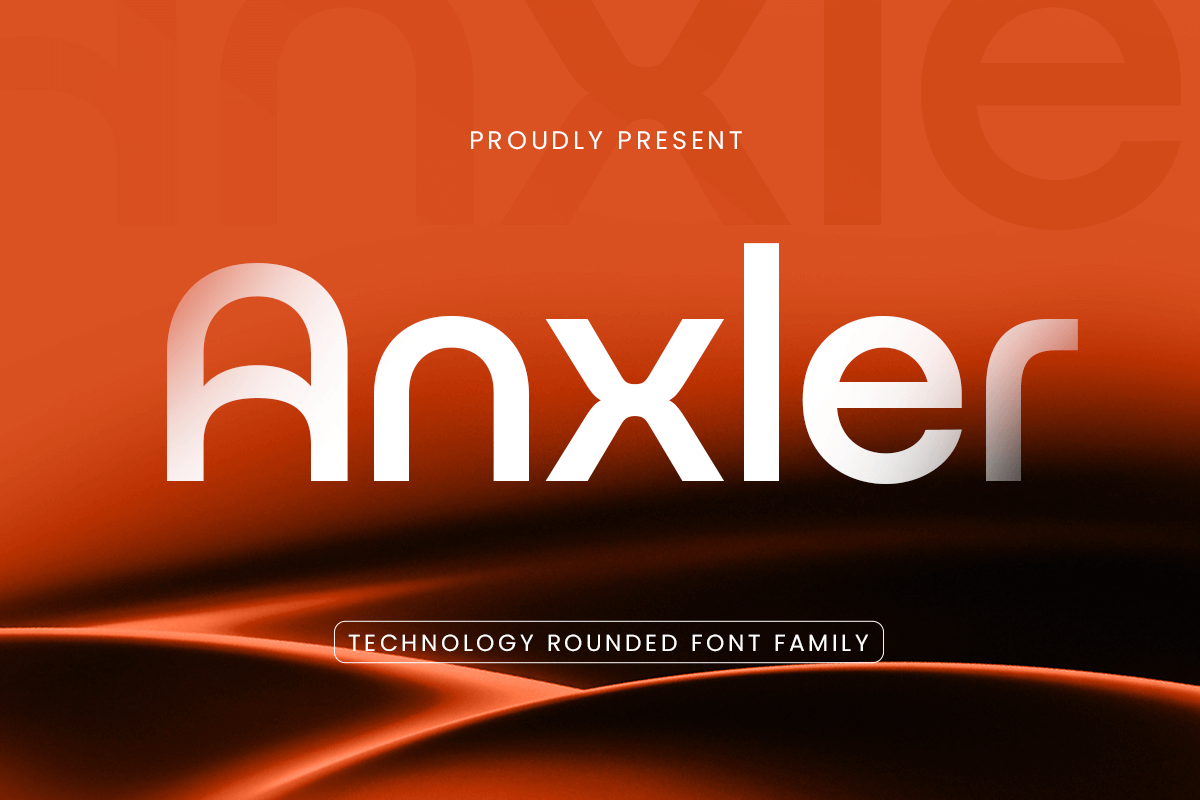 Anxler - Technology Corporate Font Family – Sensatype Studio
