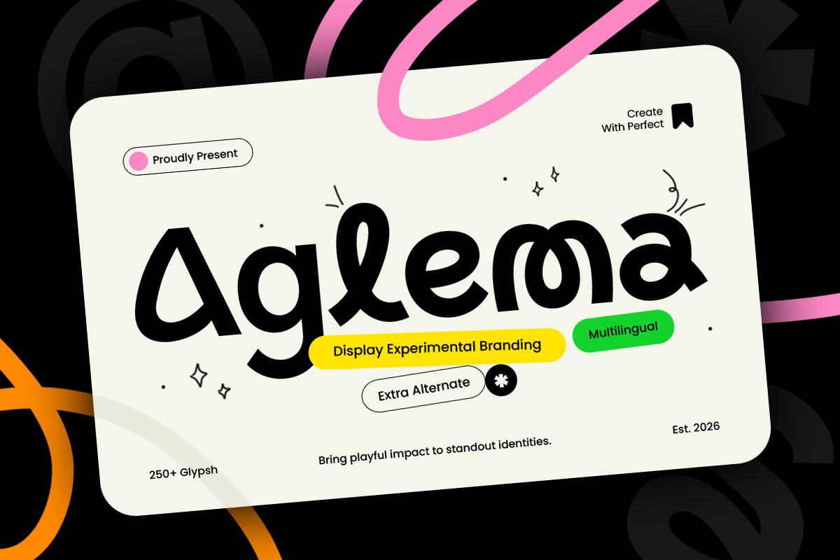 Aglema - Display Experimental Branding Font 1.png