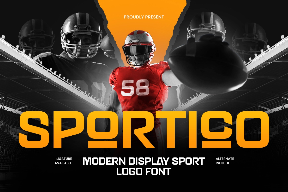 Sportico - Techno Sport Font.webp