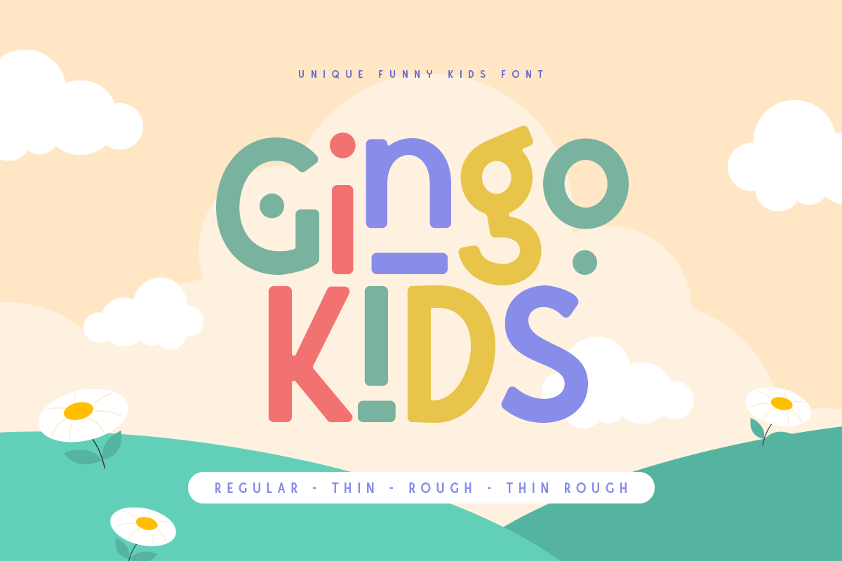 Gingo Kids - Unique Funny Kids Font 1.png