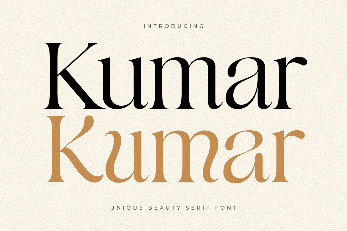 Kumar - Unique Beauty Serif Font 1.png