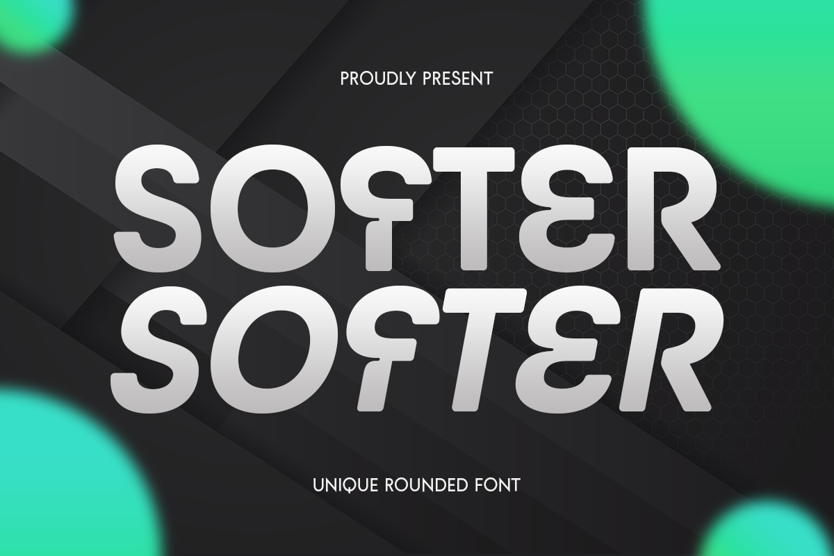 Softer - Unique Rounded Font 1.png