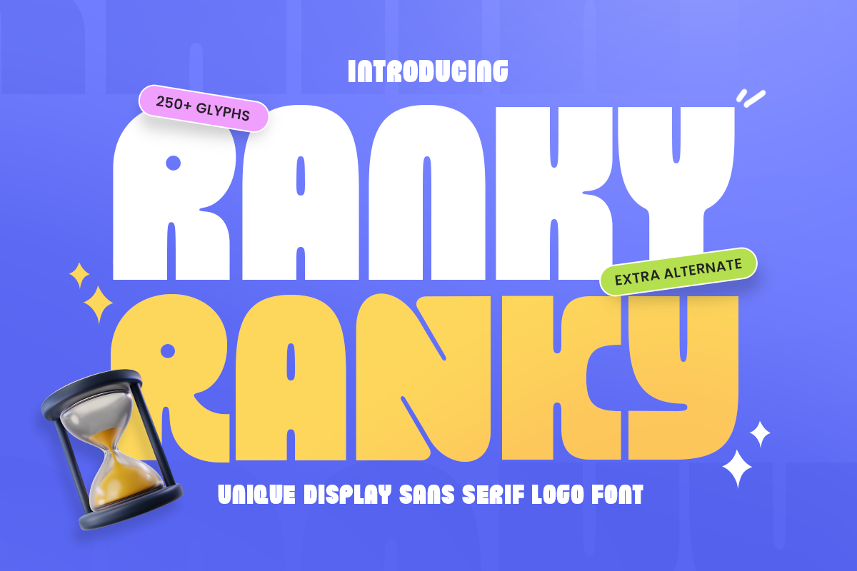 Ranky - Unique Display Sans Serif Logo Font 1.png