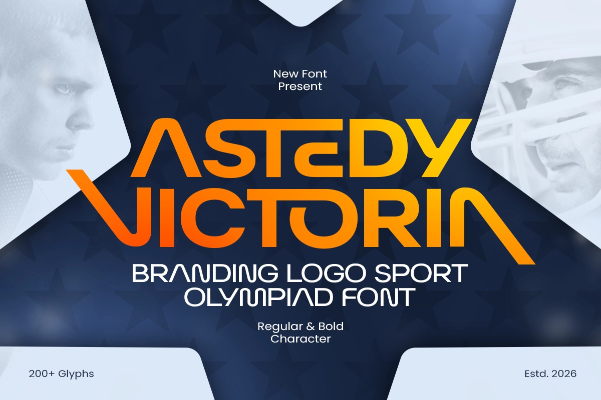 Astedy Victoria - Logo Sport Festival Font.webp