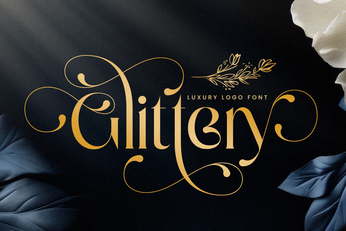 Glittery - Luxury logo Font 1.png