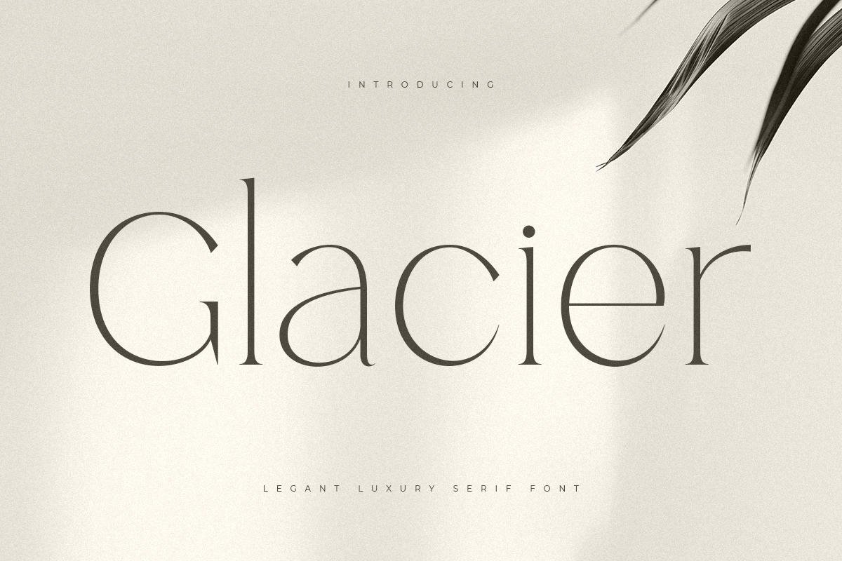 Glacier - Elegant luxury serif font.webp