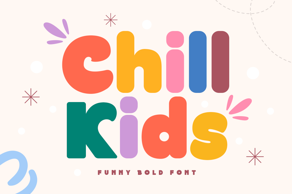 Chill Kids - Funny Bold Font 1.png