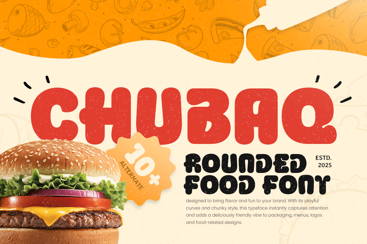 Chubaq - Rounded Food Font 1.png