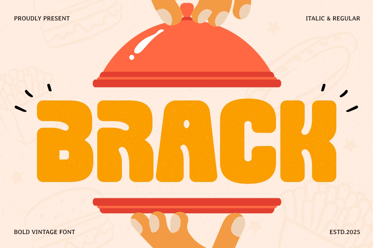 Brack - Bold Food Vintage Font.webp