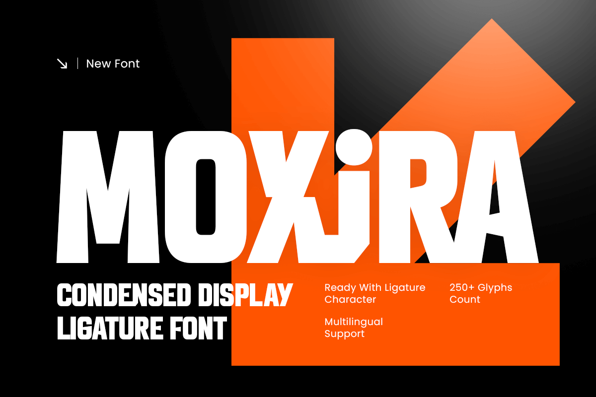 Moxira - Condensed Display Ligature Font 1.png