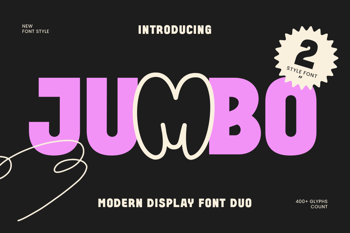 Jumbo - Modern Display Font Duo 0.png